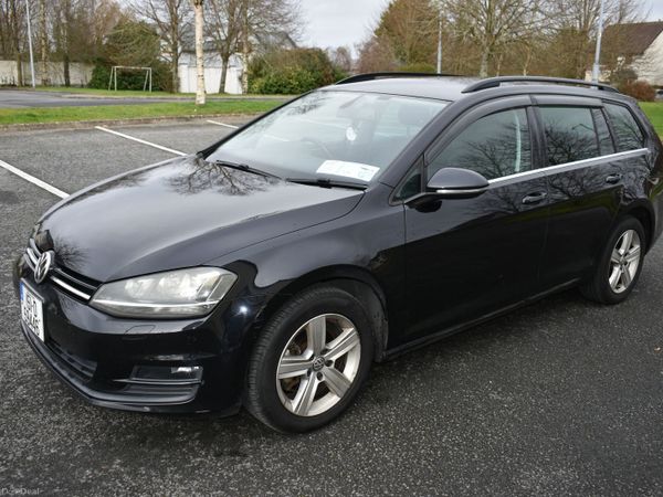 Volkswagen Golf Estate, Petrol, 2015, Black