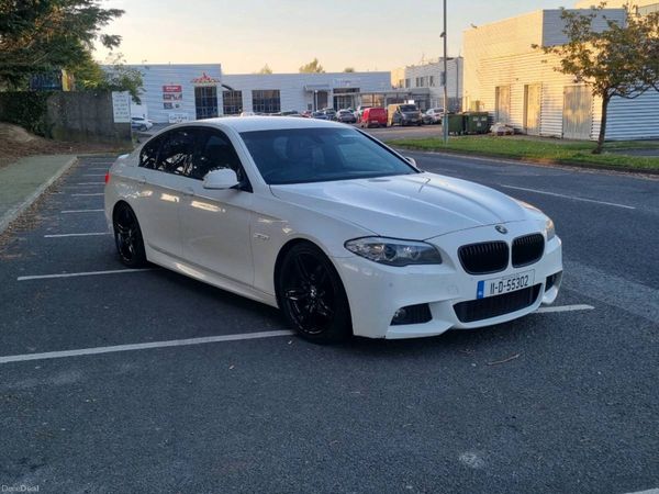 BMW 5-Series Saloon, Diesel, 2011, White