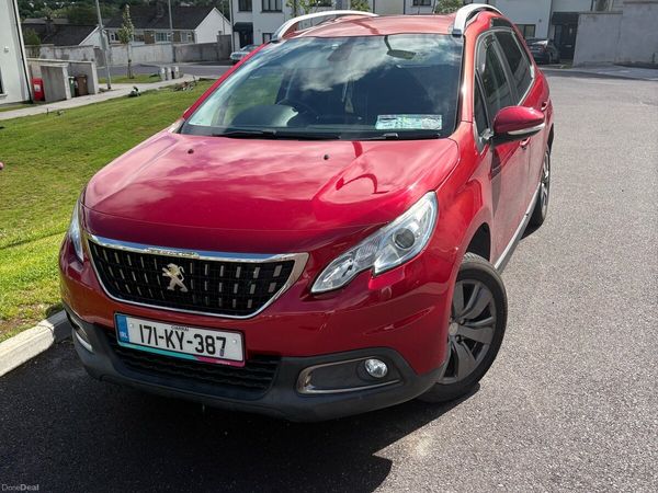Peugeot 2008 Estate, Diesel, 2017, Red