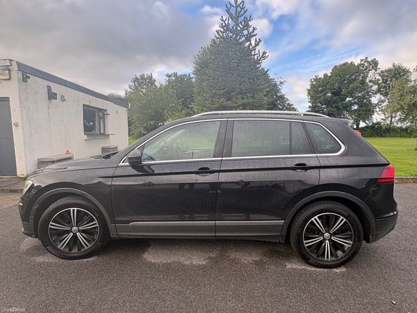 Volkswagen Tiguan SUV, Diesel, 2018, Black