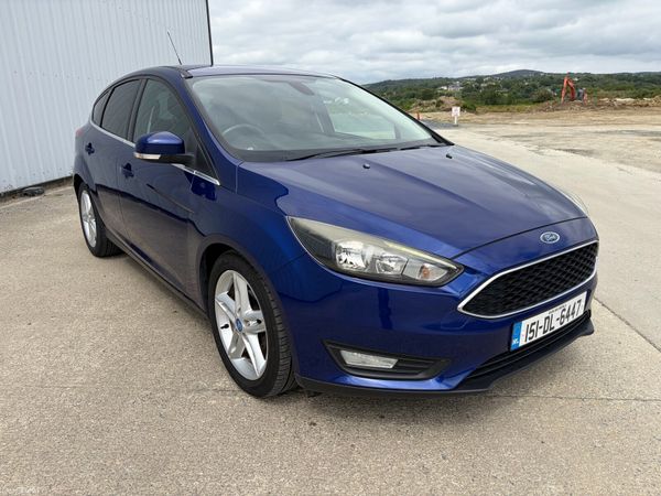 Ford Focus Hatchback, Petrol, 2015, Blue
