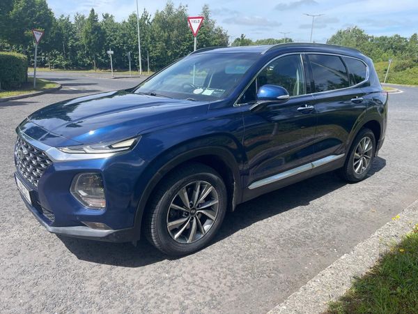 Hyundai Santa Fe SUV, Diesel, 2019, Blue