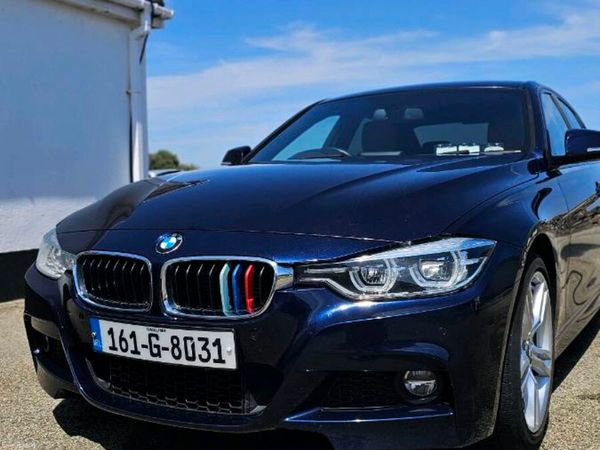 BMW 3-Series Saloon, Petrol Plug-in Hybrid, 2016, Blue