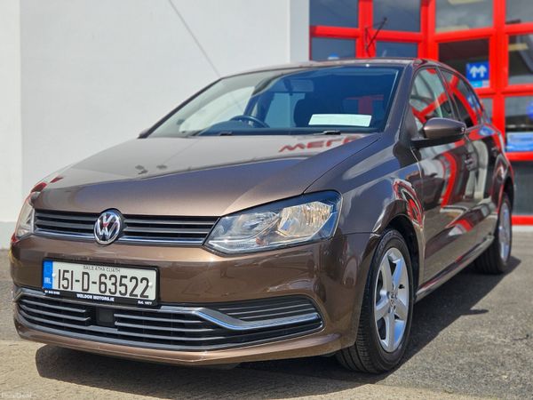 Volkswagen Polo Hatchback, Petrol, 2015, Brown