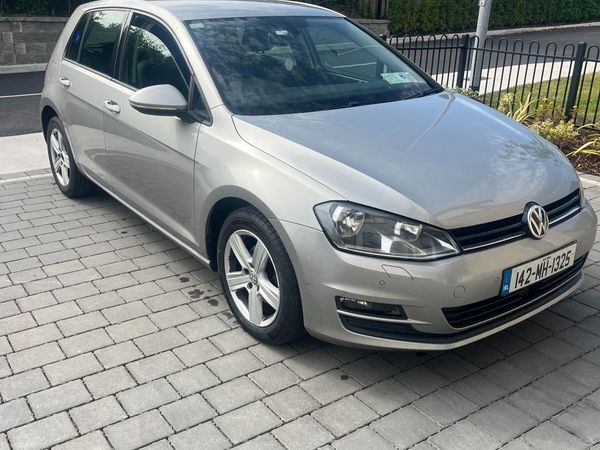 Volkswagen Golf Hatchback, Diesel, 2014, Silver