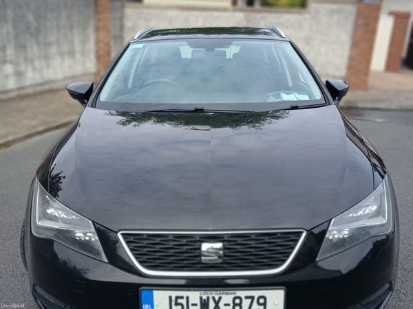 SEAT Leon Estate, Diesel, 2015, Black