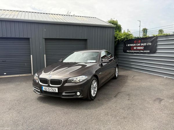 BMW 5-Series Saloon, Diesel, 2016, Brown