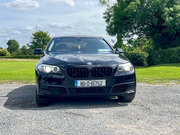 BMW 5-Series Saloon, Diesel, 2016, Black