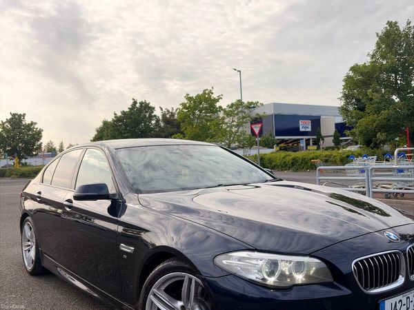 BMW 5-Series Saloon, Diesel, 2014, Black