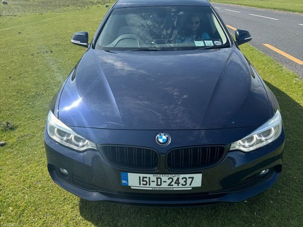 BMW 4-Series Saloon, Diesel, 2015, Blue