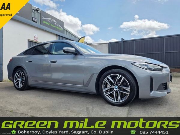 BMW i4 Saloon, Electric, 2024, Grey