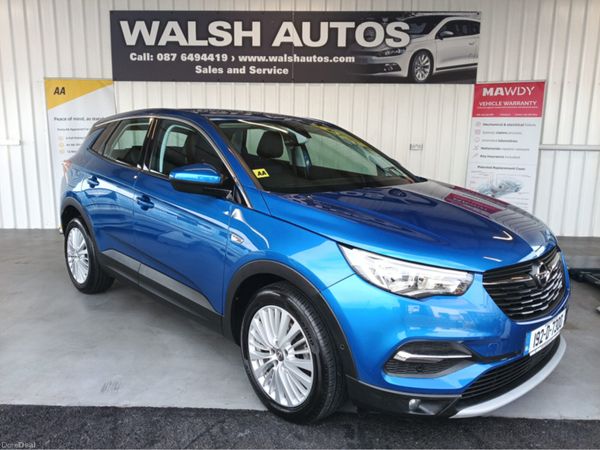 Opel Grandland X MPV, Diesel, 2019, Blue