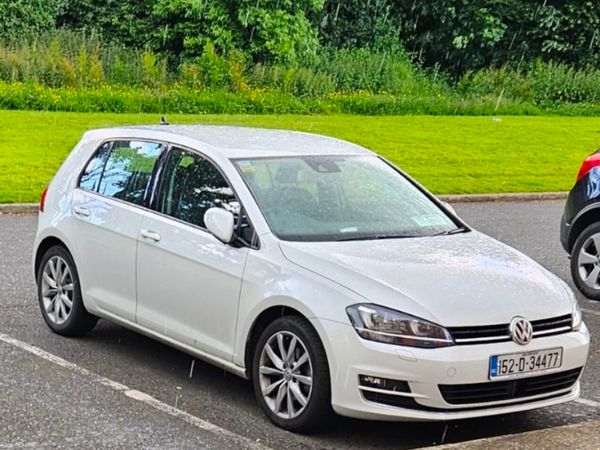 Volkswagen Golf Hatchback, Petrol, 2015, White