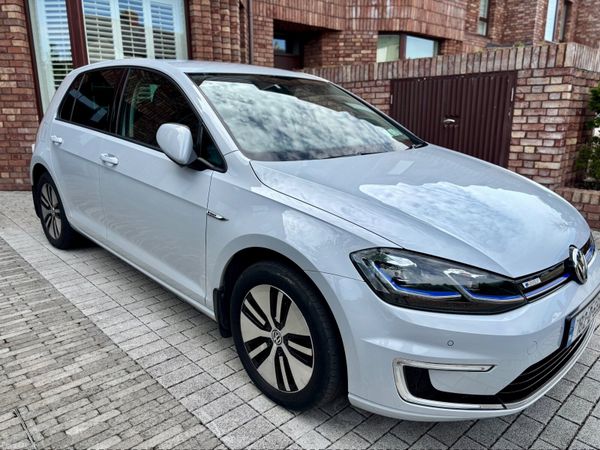 Volkswagen Golf Hatchback, Electric, 2018, White