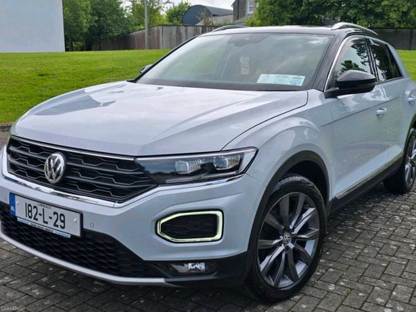 Volkswagen T-Roc SUV, Petrol, 2018, White