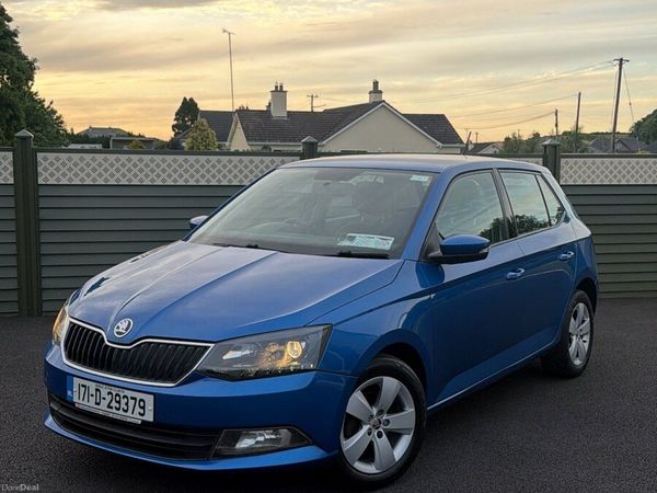 Skoda Fabia Hatchback, Petrol, 2017, Blue