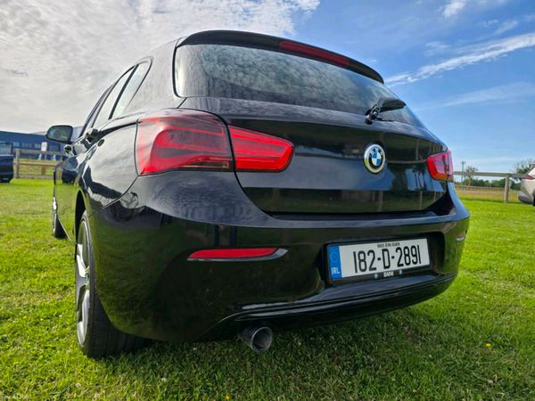 BMW 1-Series Hatchback, Diesel, 2018, Black