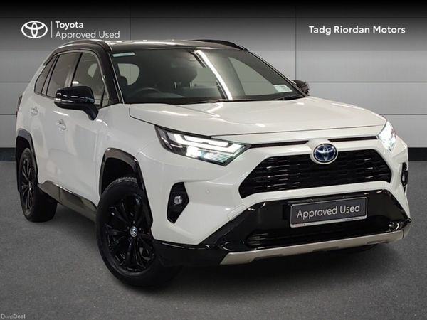 Toyota RAV4 SUV, Petrol Hybrid, 2024, White