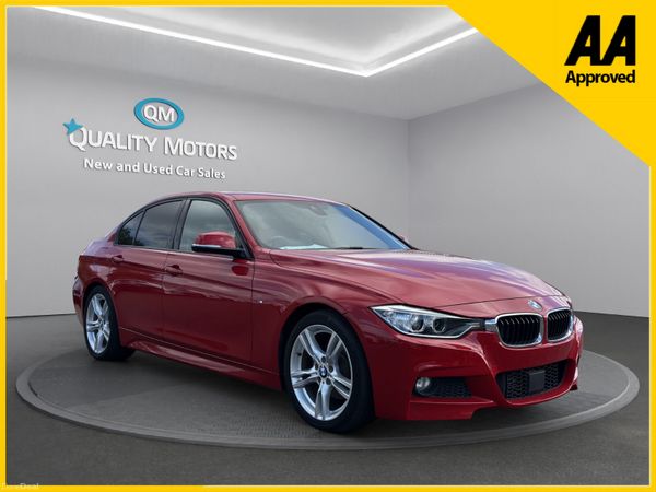 BMW 3-Series Saloon, Petrol, 2015, Red
