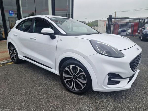 Ford Puma MPV, Petrol Hybrid, 2021, White