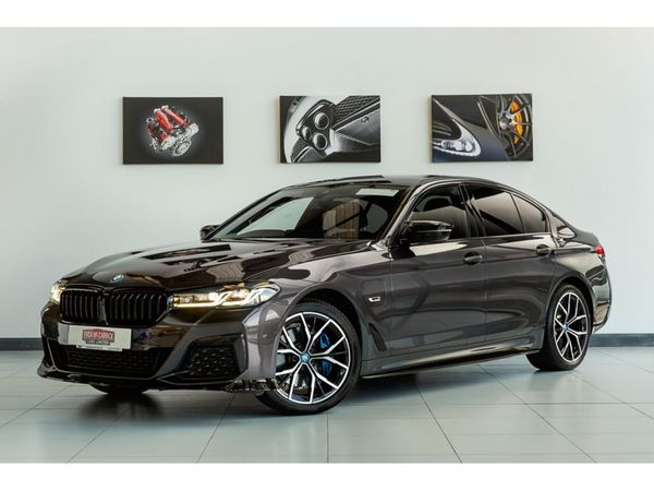 BMW 5-Series Saloon, Petrol Plug-in Hybrid, 2023, Grey