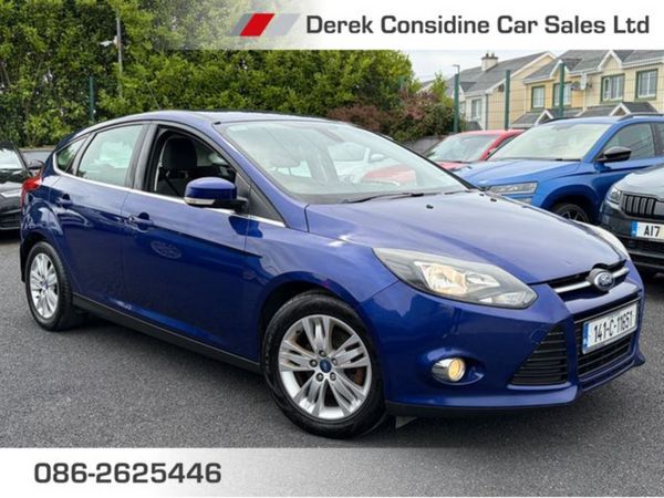Ford Focus Hatchback, Diesel, 2014, Blue