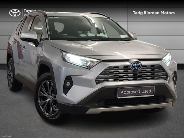 Toyota RAV4 SUV, Petrol Hybrid, 2024, Silver