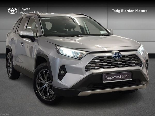 Toyota RAV4 SUV, Petrol Hybrid, 2022, Silver