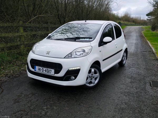 Peugeot 107 Hatchback, Petrol, 2014, White