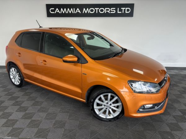 Volkswagen Polo Hatchback, Petrol, 2017, Orange
