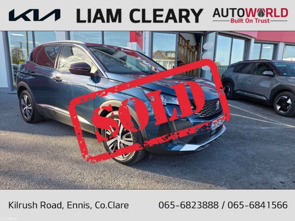 Peugeot 3008 MPV, Diesel, 2022, Blue