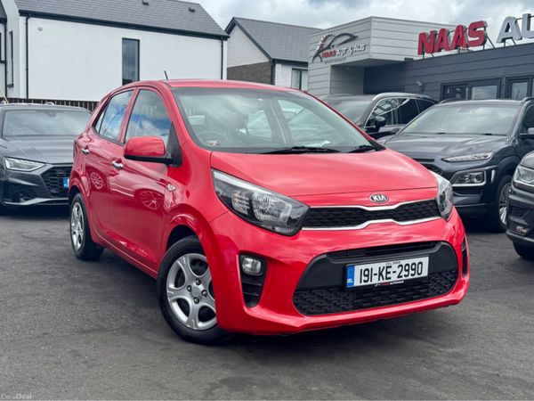 Kia Picanto Hatchback, Petrol, 2019, Red