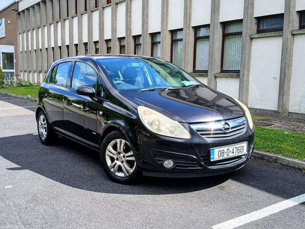 Opel Corsa Hatchback, Petrol, 2008, Black