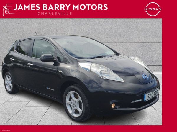 Nissan Leaf Hatchback, Electric, 2015, Black