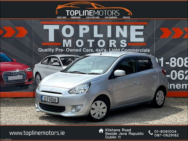 Mitsubishi Mirage Hatchback, Petrol, 2012, Silver