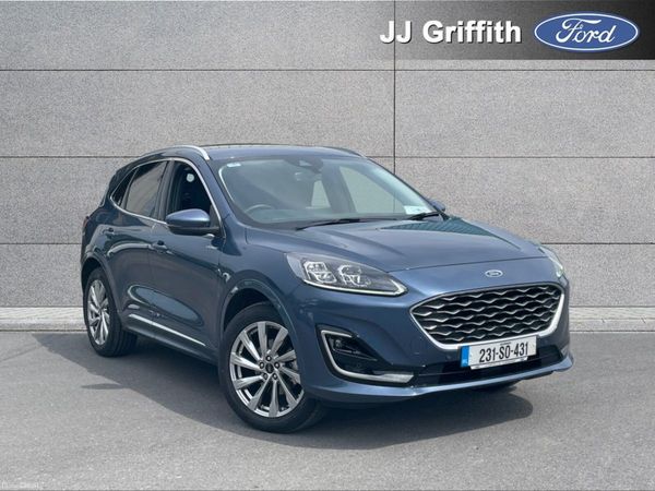 Ford Kuga SUV, Petrol Plug-in Hybrid, 2023, Blue