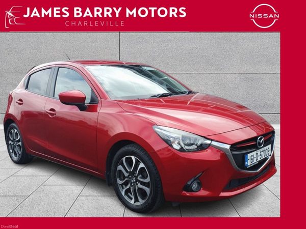 Mazda Mazda2 Hatchback, Petrol, 2016, Red