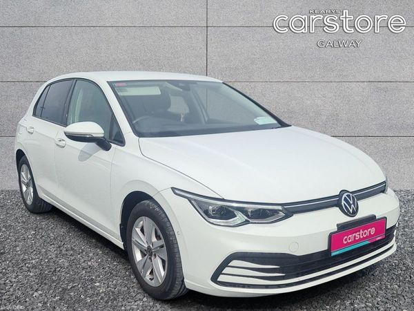 Volkswagen Golf Hatchback, Petrol Hybrid, 2022, White