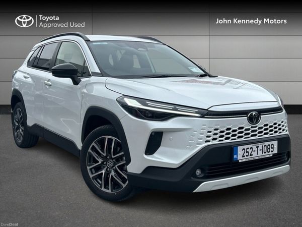 Toyota Corolla Cross Hatchback, Petrol Hybrid, 2025, White