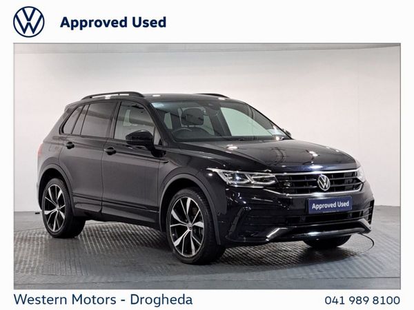 Volkswagen Tiguan SUV, Petrol Plug-in Hybrid, 2022, Black