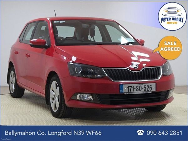 Skoda Fabia Hatchback, Petrol, 2017, Red