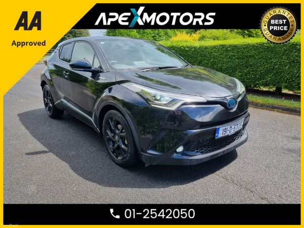 Toyota C-HR Hatchback, Petrol Hybrid, 2019, Black