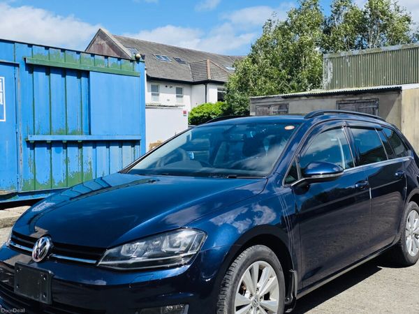 Volkswagen Golf Estate, Petrol, 2014, Blue