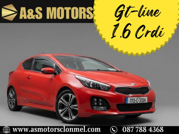 Kia Ceed Hatchback, Diesel, 2017, Red