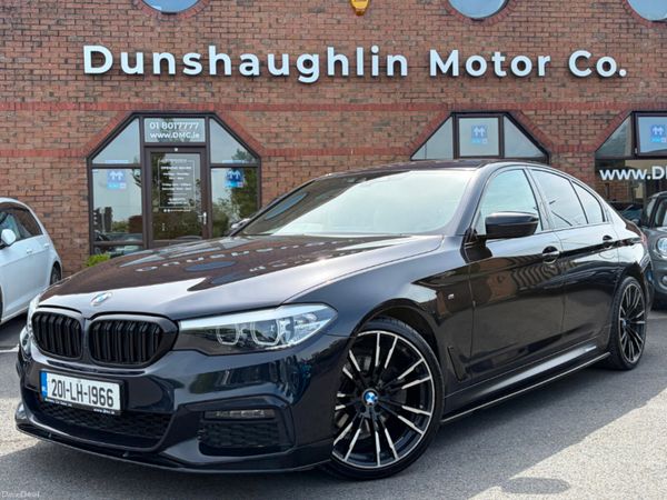 BMW 5-Series Saloon, Diesel, 2020, Black