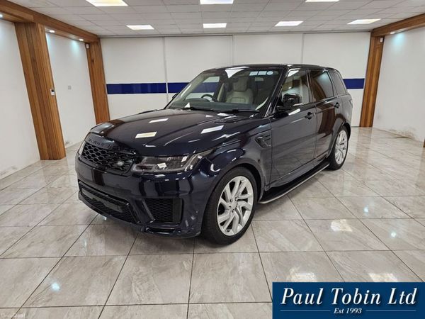 Land Rover Range Rover Sport SUV, Petrol Plug-in Hybrid, 2022, Blue