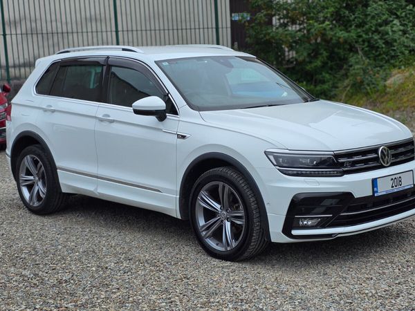 Volkswagen Tiguan SUV, Diesel, 2018, White