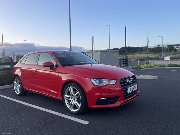 Audi A3 Hatchback, Diesel, 2014, Red