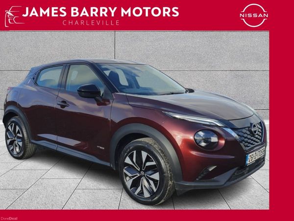 Nissan Juke SUV, Petrol Hybrid, 2026, Red