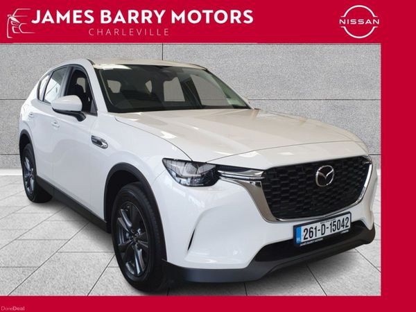 Mazda CX-60 SUV, Petrol Plug-in Hybrid, 2026, White